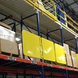 Pallet Rack Safety Gate