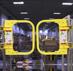 Split Self-Closing Safety Gate