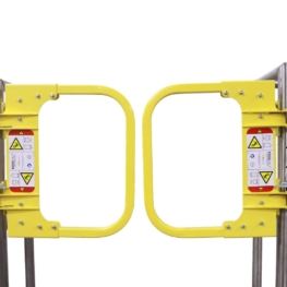 Split Self-Closing Safety Gate