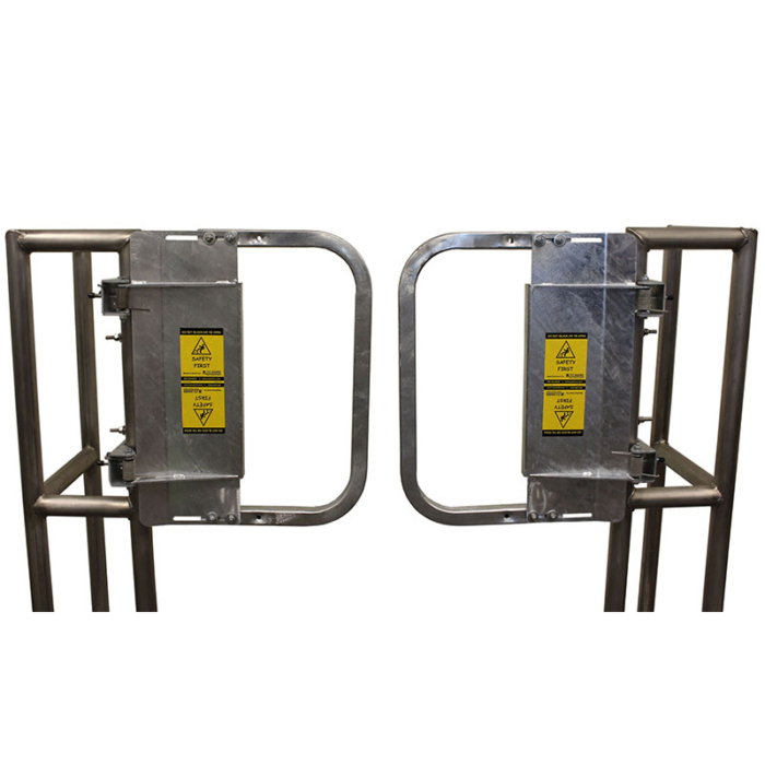 double door safety gate