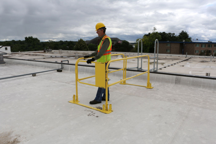 Gate & Guardrail Kit for Roof Ladder (LadderGuard)