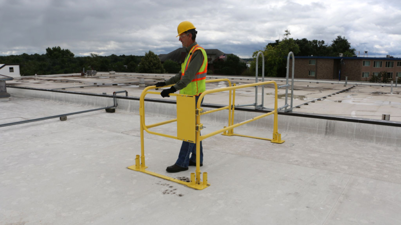 Gate & Guardrail Kit for Roof Ladder (LadderGuard)