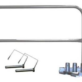 Steel Guardrails Galvanized Kit