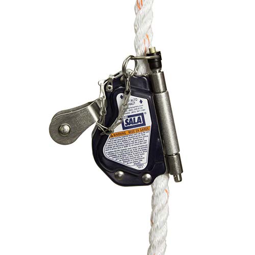 3M Lad-Saf Mobile Rope Grab Kit, 50 ft. (15 m) Rope Lifeline with Snap Hook