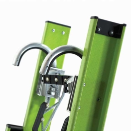 Extension Safety Ladder - Cable Hooks