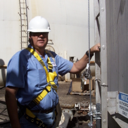 Ladder Cable Fall Arrest for Roof Hatch Ladder