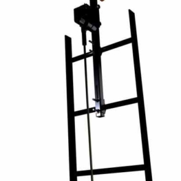 Ladder Cable Fall Arrest for Roof Hatch Ladder