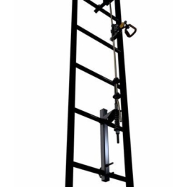 Ladder Cable Fall Arrest for Roof Hatch Ladder