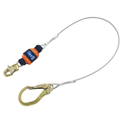 3M EZ-Stop Leading Edge Lanyard, 6 ft. (1.8m) Single-leg, Snap