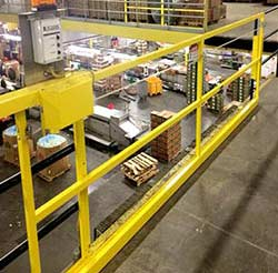 Horizontal Mezzanine Safety Gate