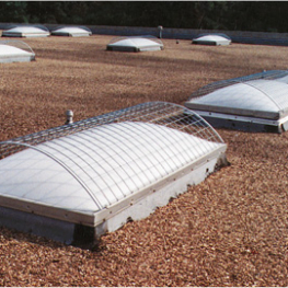 Fixed Roof Dome Skylight Screens