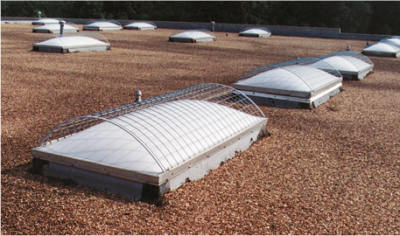 Fixed Roof Dome Skylight Screens