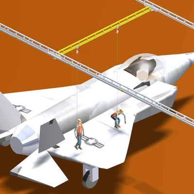 Hangar Positioning Bridge System