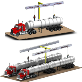 Outdoor Freestanding for Trucks - CAI Safety Systems