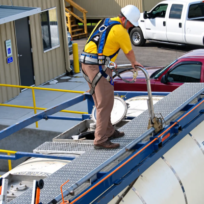 Tanker Truck Mounted Anchor - CAI Safety Systems