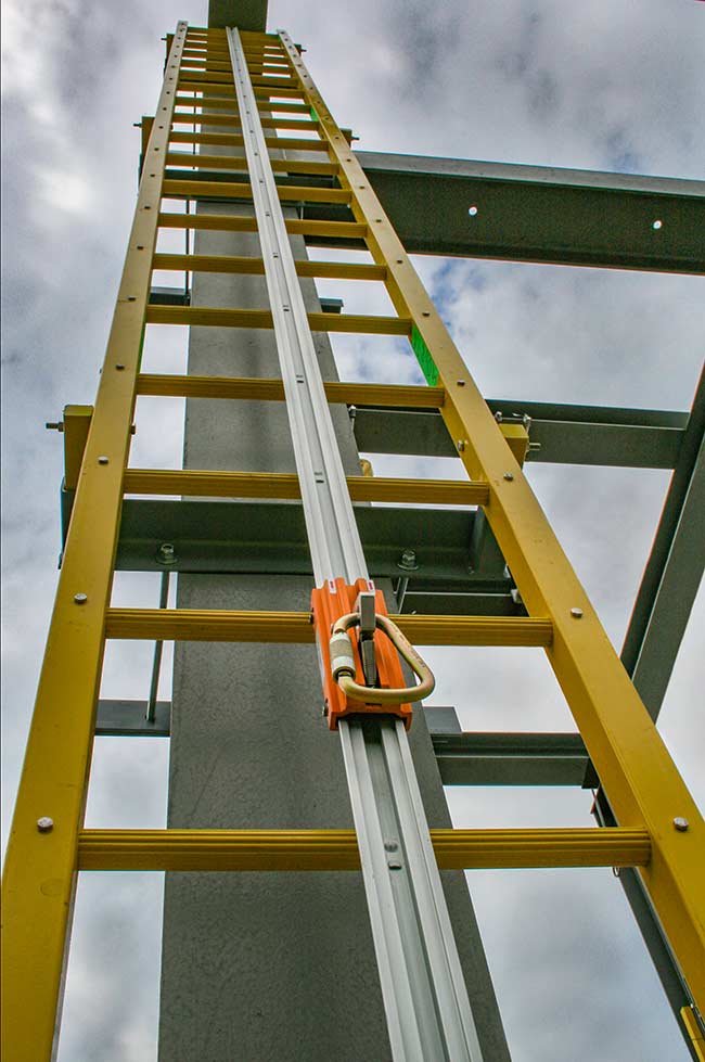 Ladder Rigid Track Fall Arrest