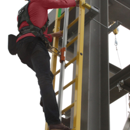 Ladder Rigid Track Fall Arrest