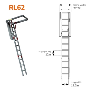 Fold-Down-Ladders-RL62-Dims
