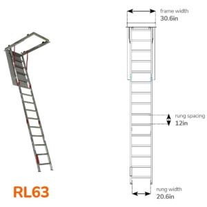 Fold-Down-Ladders-RL63-Dims