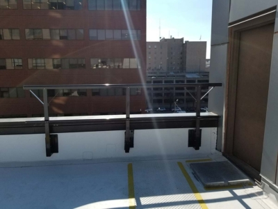 Aluminum Fixed Side Mounted Guardrails