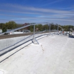 Aluminum Fixed Top Mounted Guardrails
