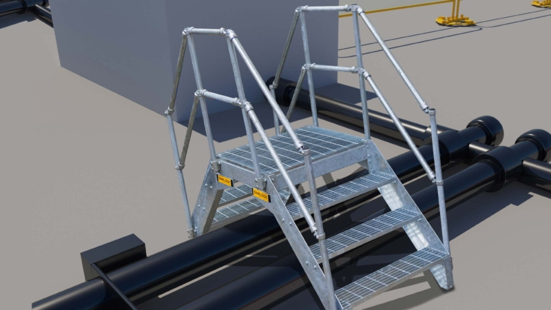 Crossover Stair Bridge