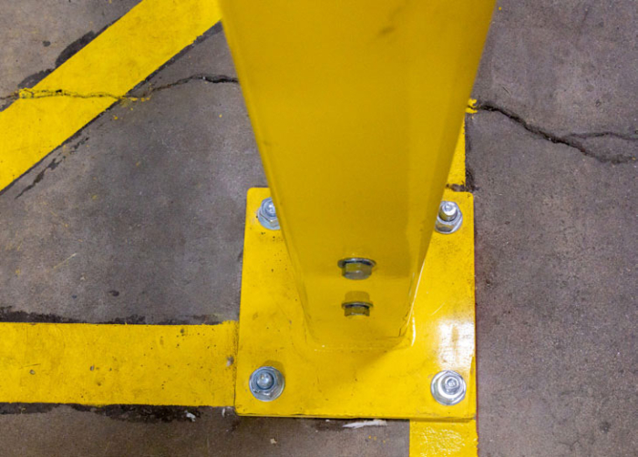 Forklift Rated Protective Guardrail