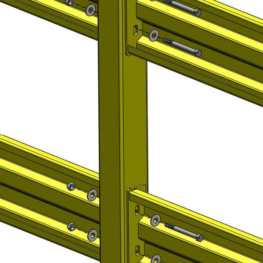 Forklift Rated Protective Guardrail