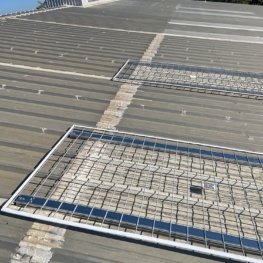 Standing Seam, R-Panel & Corrugated Skylight Screens for Metal Roofs