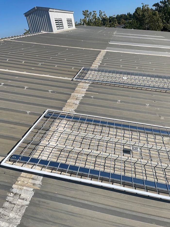 Standing Seam, R-Panel & Corrugated Skylight Screens for Metal Roofs