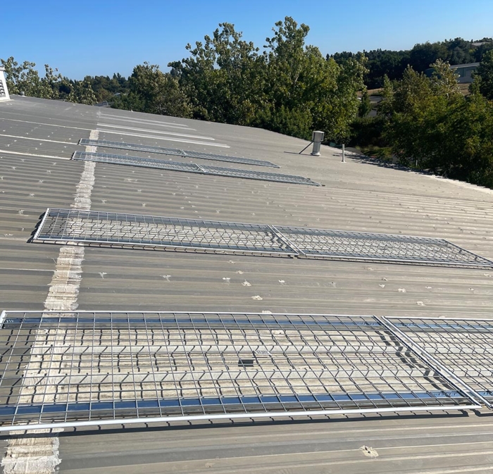 Standing Seam, R-Panel & Corrugated Skylight Screens for Metal Roofs