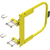 Single Self-Closing Safety Gate - Powdercoat Safety Yellow Single Self-Closing Safety Gate - Powdercoat Safety Yellow