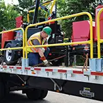 Flatbed Truck Mounted Guardrail