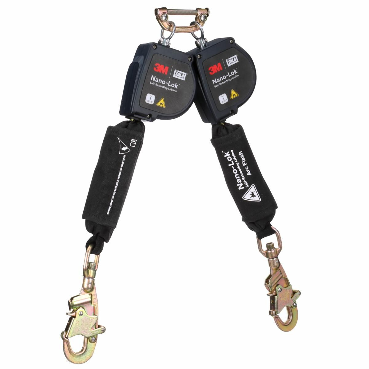 3M Nano-Lok, Arc Flash, 8ft. Twin-leg, Self-Retracting Lifelines